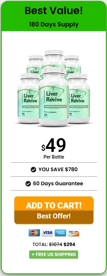 Buy Liver Revive™ 6 Bottles